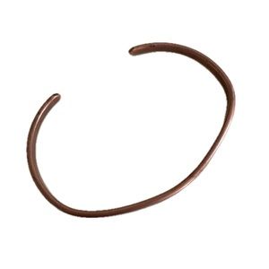 All blues brass cuff